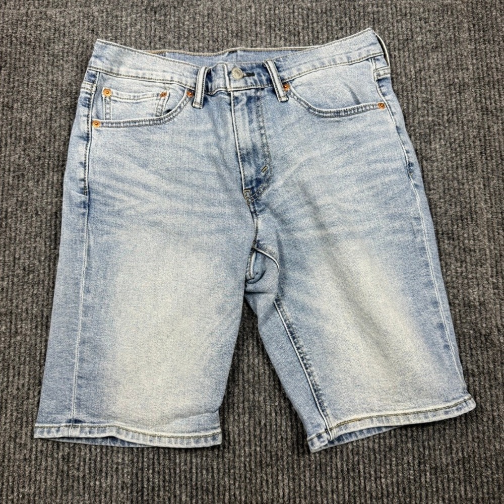 Levis 541 Athletic Taper Light Wash Blue Denim Shorts W31 23778-0002